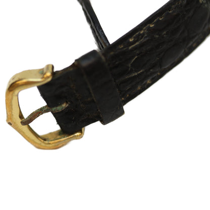 Cartier カルティエ 18K ｳﾞｧﾝﾄﾞｰﾑﾙｲｶﾙﾃｨｴLM ﾛｰﾏ ｱｲﾎﾞﾘｰ文字盤 QZ 革 腕時計