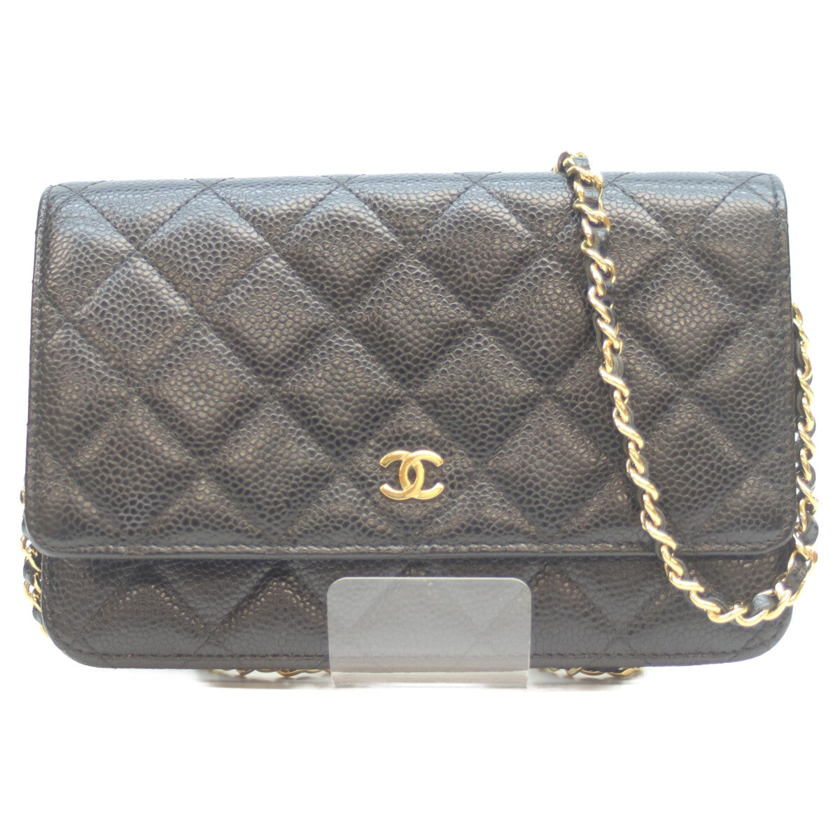 CHANEL シャネル AP0250 27番 黒 ｷｬﾋﾞｱ G金具 ﾁｪｰﾝｳｫﾚｯﾄ ショルダーバッグ