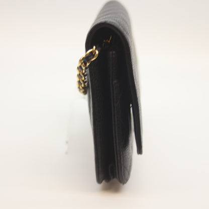 CHANEL シャネル 21番 AP0250 黒 ｷｬﾋﾞｱ G金具 ﾁｪｰﾝｳｫﾚｯﾄ ショルダーバッグ