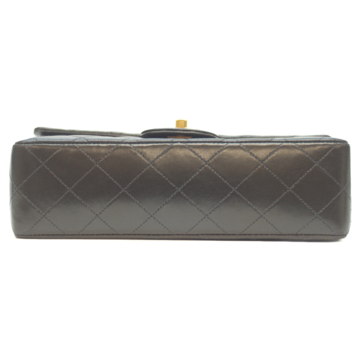 CHANEL シャネル 5番 A01113 黒 ﾗﾑ G金具 Wﾌﾗｯﾌﾟ ﾏﾄﾗｯｾ23 ショルダーバッグ