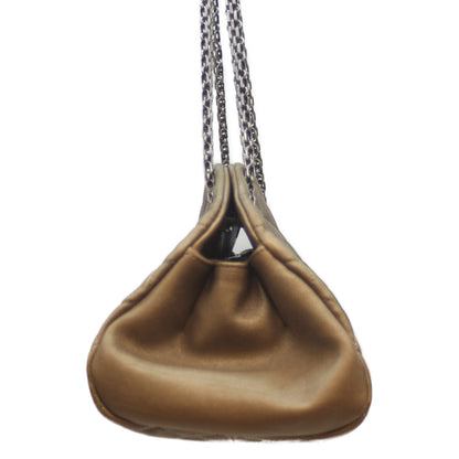 CHANEL シャネル 14番 ｺﾞｰﾙﾄﾞ ｷｬﾋﾞｱ ｼﾙﾊﾞｰ金具 ﾏﾄﾞﾓｱｾﾞﾙﾎﾞｰﾘﾝｸﾞｼｮﾙﾀﾞｰ ショルダーバッグ