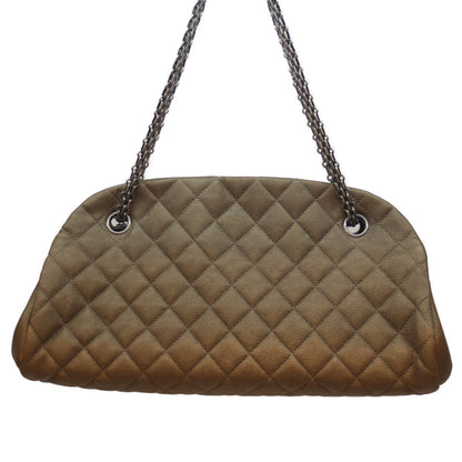 CHANEL シャネル 14番 ｺﾞｰﾙﾄﾞ ｷｬﾋﾞｱ ｼﾙﾊﾞｰ金具 ﾏﾄﾞﾓｱｾﾞﾙﾎﾞｰﾘﾝｸﾞｼｮﾙﾀﾞｰ ショルダーバッグ