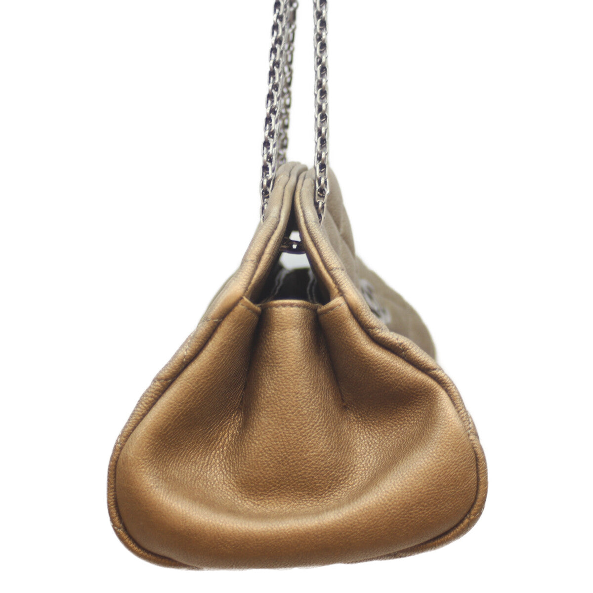 CHANEL シャネル 14番 ｺﾞｰﾙﾄﾞ ｷｬﾋﾞｱ ｼﾙﾊﾞｰ金具 ﾏﾄﾞﾓｱｾﾞﾙﾎﾞｰﾘﾝｸﾞｼｮﾙﾀﾞｰ ショルダーバッグ