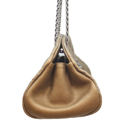 CHANEL シャネル 14番 ｺﾞｰﾙﾄﾞ ｷｬﾋﾞｱ ｼﾙﾊﾞｰ金具 ﾏﾄﾞﾓｱｾﾞﾙﾎﾞｰﾘﾝｸﾞｼｮﾙﾀﾞｰ ショルダーバッグ