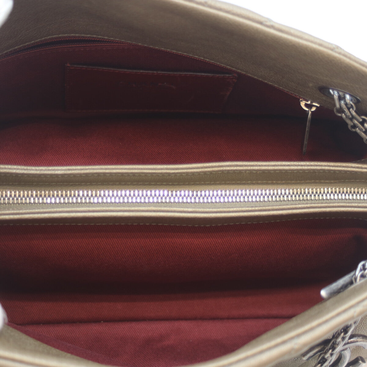 CHANEL シャネル 14番 ｺﾞｰﾙﾄﾞ ｷｬﾋﾞｱ ｼﾙﾊﾞｰ金具 ﾏﾄﾞﾓｱｾﾞﾙﾎﾞｰﾘﾝｸﾞｼｮﾙﾀﾞｰ ショルダーバッグ