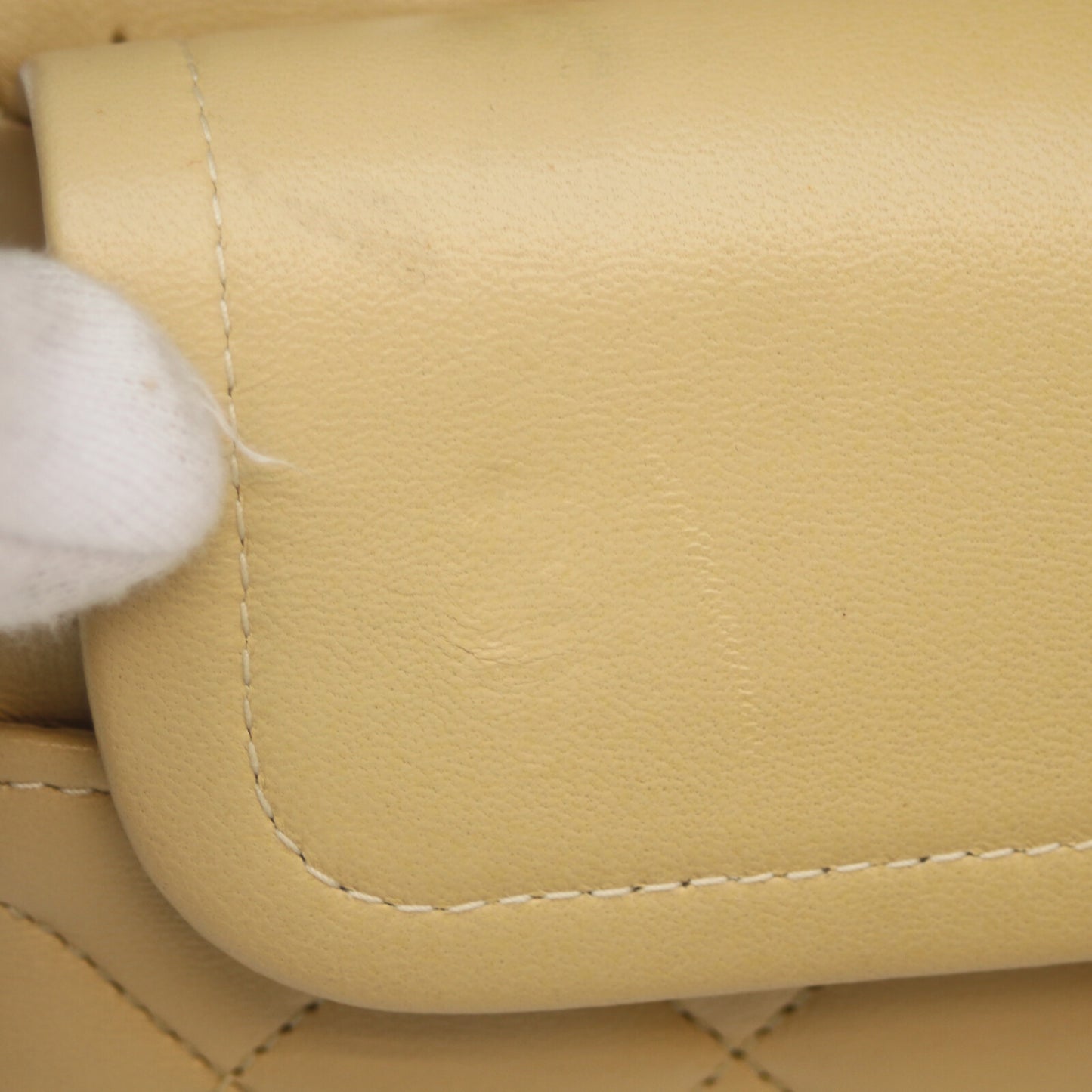 CHANEL シャネル 1番台 A01113 ﾍﾞｰｼﾞｭ G金具 ﾗﾑ Wﾌﾗｯﾌﾟ ﾏﾄﾗｯｾ23ｽﾓｰﾙ ショルダーバッグ