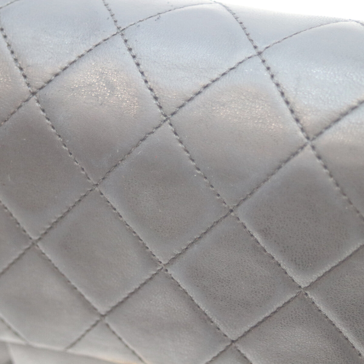 CHANEL シャネル 1番 A01113 黒 ﾗﾑ G金具 Wﾌﾗｯﾌﾟ ﾏﾄﾗｯｾ23 ショルダーバッグ