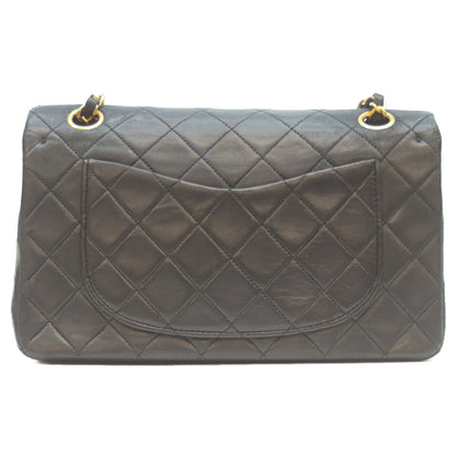 CHANEL シャネル 1番 A01113 黒 ﾗﾑ G金具 Wﾌﾗｯﾌﾟ ﾏﾄﾗｯｾ23 ショルダーバッグ