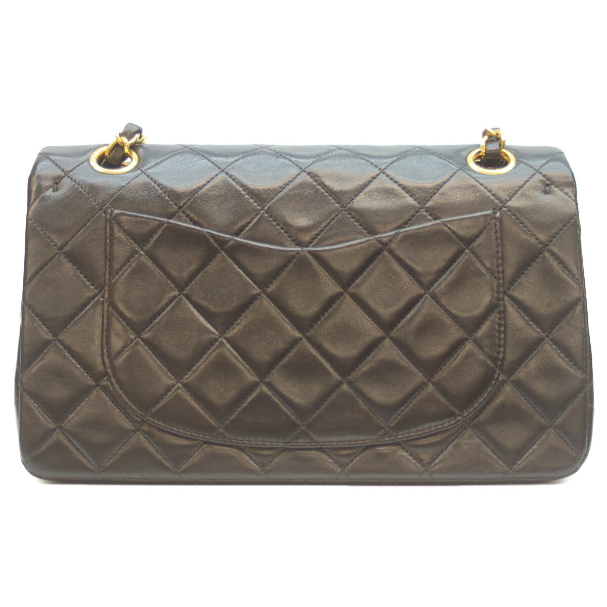 CHANEL シャネル 2番 A01113 黒 ﾗﾑ G金具 Wﾌﾗｯﾌﾟ ﾏﾄﾗｯｾ23 ショルダーバッグ