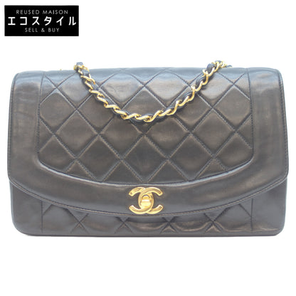 CHANEL シャネル 2番 A01165 黒 ﾗﾑ G金具 ﾀﾞｲｱﾅ25 ﾁｪｰﾝｼｮﾙﾀﾞｰ ショルダーバッグ