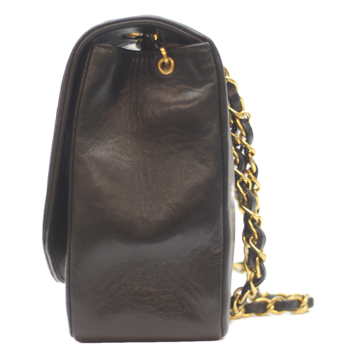 CHANEL シャネル 2番 A01165 黒 ﾗﾑ G金具 ﾀﾞｲｱﾅ25 ﾁｪｰﾝｼｮﾙﾀﾞｰ ショルダーバッグ