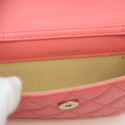 CHANEL シャネル 30番 AP1628 ﾋﾟﾝｸ ﾗﾑ G金具 ｺｺﾎﾞｰﾙ ﾁｪｰﾝﾎﾟｼｪｯﾄ ｸﾗｯﾁ ﾐﾆﾊﾞｯｸﾞ ウエストバッグ