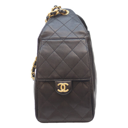 CHANEL シャネル 25SS AS5293 黒 ｷｬﾋﾞｱ ｸﾞﾚｲﾝﾄﾞｶｰﾌｽｷﾝ G金具 ｼｬﾈﾙ25ｽﾓｰﾙ ショルダーバッグ