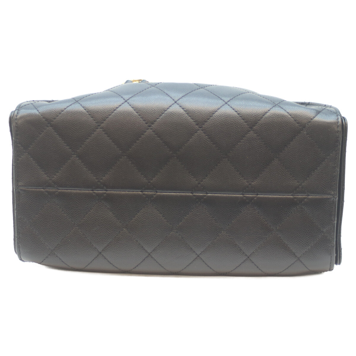 CHANEL シャネル 25SS AS5293 黒 ｷｬﾋﾞｱ ｸﾞﾚｲﾝﾄﾞｶｰﾌｽｷﾝ G金具 ｼｬﾈﾙ25ｽﾓｰﾙ ショルダーバッグ