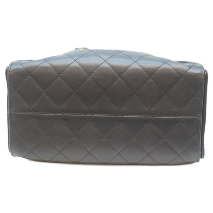 CHANEL シャネル 25SS AS5293 黒 ｷｬﾋﾞｱ ｸﾞﾚｲﾝﾄﾞｶｰﾌｽｷﾝ G金具 ｼｬﾈﾙ25ｽﾓｰﾙ ショルダーバッグ