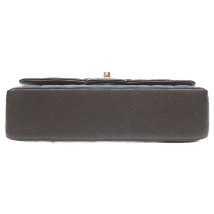 CHANEL シャネル A01112 14番 黒 ﾗﾑ ｼﾙﾊﾞｰ金具 Wﾌﾗｯﾌﾟ ﾏﾄﾗｯｾ25 ショルダーバッグ