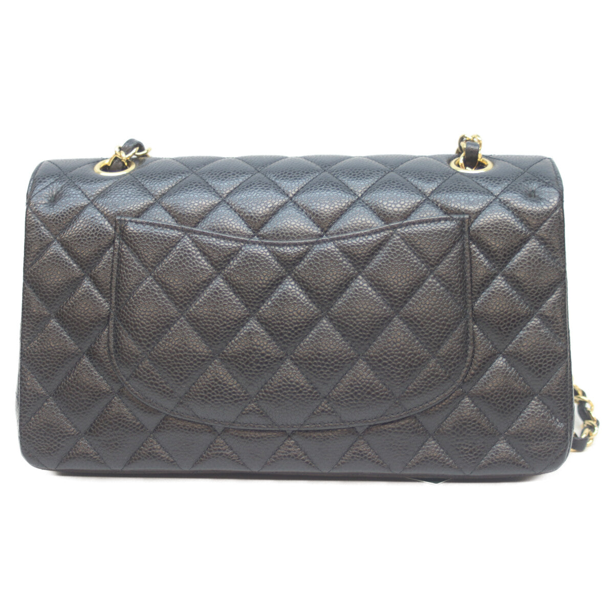 CHANEL シャネル 23番 A01112 黒 ｷｬﾋﾞｱ G金具 ﾏﾄﾗｯｾ25 ショルダーバッグ