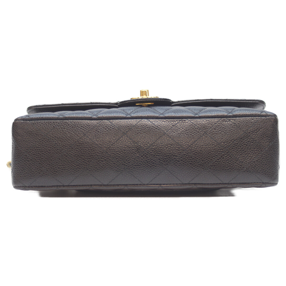 CHANEL シャネル 23番 A01112 黒 ｷｬﾋﾞｱ G金具 ﾏﾄﾗｯｾ25 ショルダーバッグ