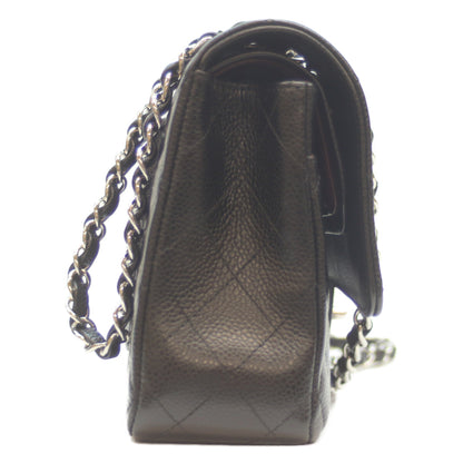 CHANEL シャネル 21番 A01112 黒 ｷｬﾋﾞｱ ｼﾙﾊﾞｰ金具 ﾏﾄﾗｯｾ25 ショルダーバッグ
