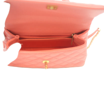 CHANEL シャネル 27番 A92990 ﾋﾟﾝｸ ｷｬﾋﾞｱ G金具 ｺｺﾊﾝﾄﾞﾙXS 24 ショルダーバッグ