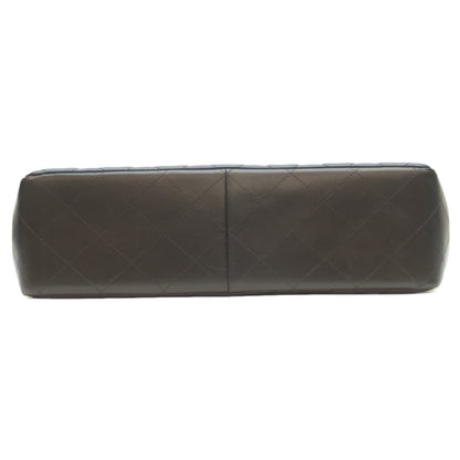 CHANEL シャネル 17番 A58600 黒 ﾗﾑ G金具 Wﾌﾗｯﾌﾟ ﾃﾞｶﾏﾄﾗｯｾ30 ショルダーバッグ