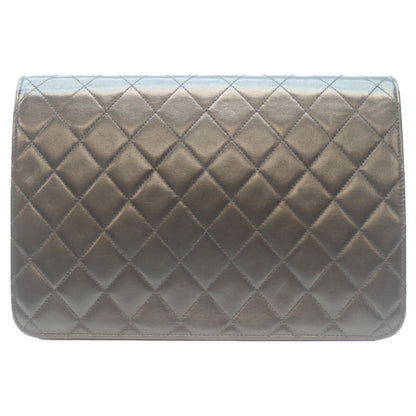 CHANEL シャネル 4番 A03570 黒 G金具 ﾌﾟｯｼｭﾛｯｸ ﾏﾄﾗｯｾ25 ｼﾝｸﾞﾙﾌﾗｯﾌﾟ ﾁｪｰﾝｼｮﾙﾀﾞｰﾊﾞｯｸﾞ ショルダーバッグ