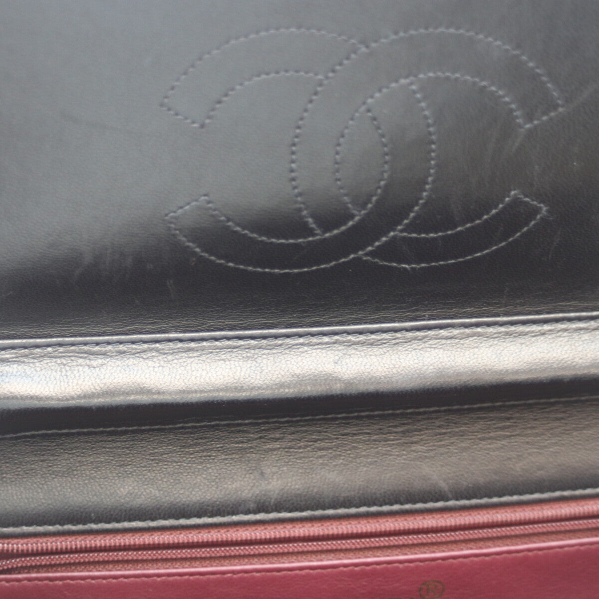 CHANEL シャネル 4番 A03570 黒 G金具 ﾌﾟｯｼｭﾛｯｸ ﾏﾄﾗｯｾ25 ｼﾝｸﾞﾙﾌﾗｯﾌﾟ ﾁｪｰﾝｼｮﾙﾀﾞｰﾊﾞｯｸﾞ ショルダーバッグ