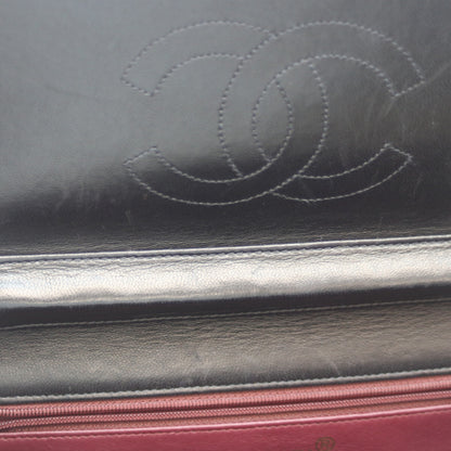 CHANEL シャネル 4番 A03570 黒 G金具 ﾌﾟｯｼｭﾛｯｸ ﾏﾄﾗｯｾ25 ｼﾝｸﾞﾙﾌﾗｯﾌﾟ ﾁｪｰﾝｼｮﾙﾀﾞｰﾊﾞｯｸﾞ ショルダーバッグ