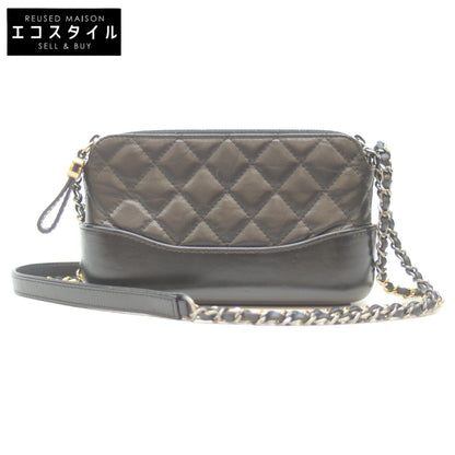 CHANEL シャネル 24番 A94505 黒 ｶﾞﾌﾞﾘｴﾙ ｴｲｼﾞﾄﾞｶｰﾌ ﾁｪｰﾝｼｮﾙﾀﾞｰ ショルダーバッグ