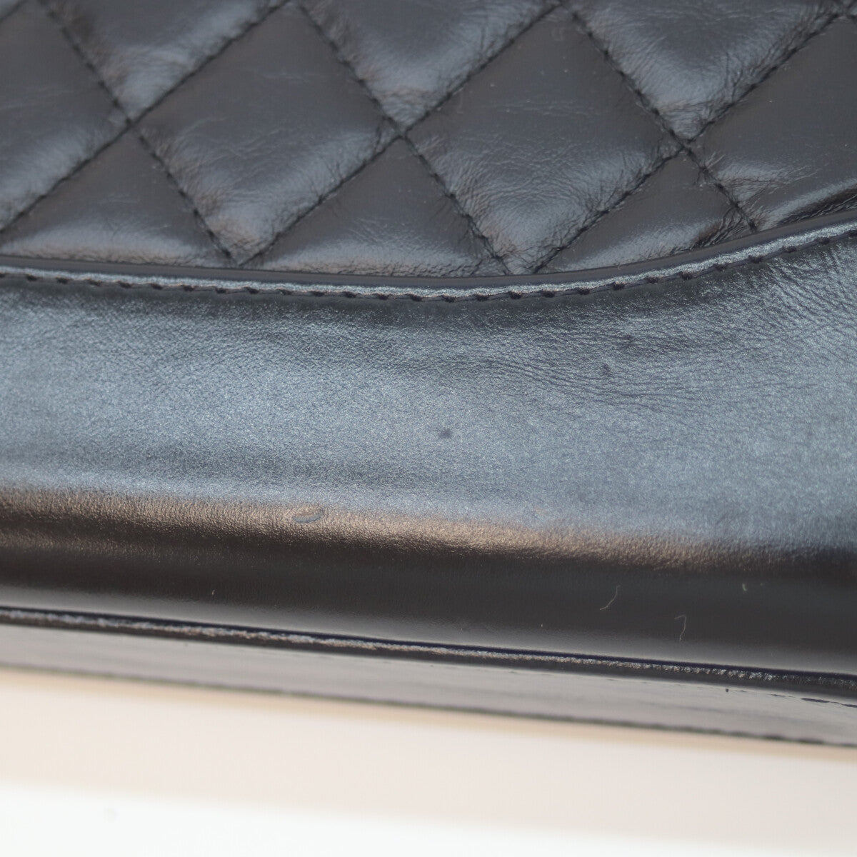 CHANEL シャネル 24番 A94505 黒 ｶﾞﾌﾞﾘｴﾙ ｴｲｼﾞﾄﾞｶｰﾌ ﾁｪｰﾝｼｮﾙﾀﾞｰ ショルダーバッグ