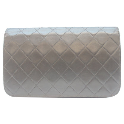 CHANEL シャネル 4番 A03568 黒 ﾗﾑ ｼﾝｸﾞﾙﾌﾙﾌﾗｯﾌﾟ G金具 ﾌﾟｯｼｭﾛｯｸ ﾏﾄﾗｯｾ23 ショルダーバッグ