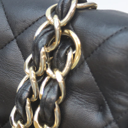 CHANEL シャネル 19番 A58601 黒 ﾗﾑ G金具 Wﾌﾗｯﾌﾟ ﾃﾞｶﾏﾄﾗｯｾﾏｷｼ34 ショルダーバッグ