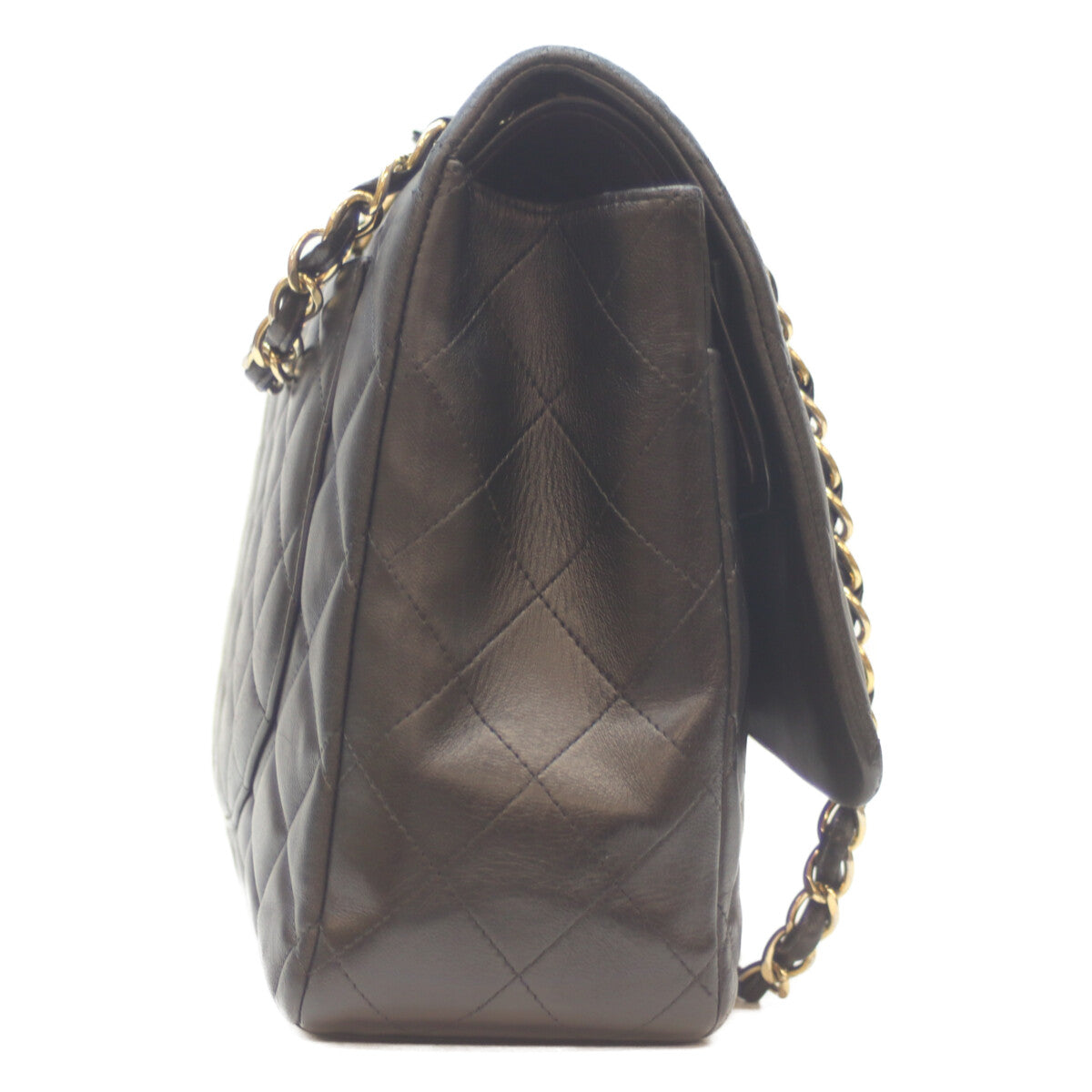 CHANEL シャネル 19番 A58601 黒 ﾗﾑ G金具 Wﾌﾗｯﾌﾟ ﾃﾞｶﾏﾄﾗｯｾﾏｷｼ34 ショルダーバッグ