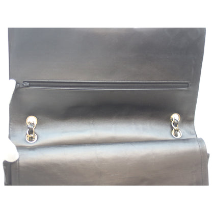 CHANEL シャネル 19番 A58601 黒 ﾗﾑ G金具 Wﾌﾗｯﾌﾟ ﾃﾞｶﾏﾄﾗｯｾﾏｷｼ34 ショルダーバッグ