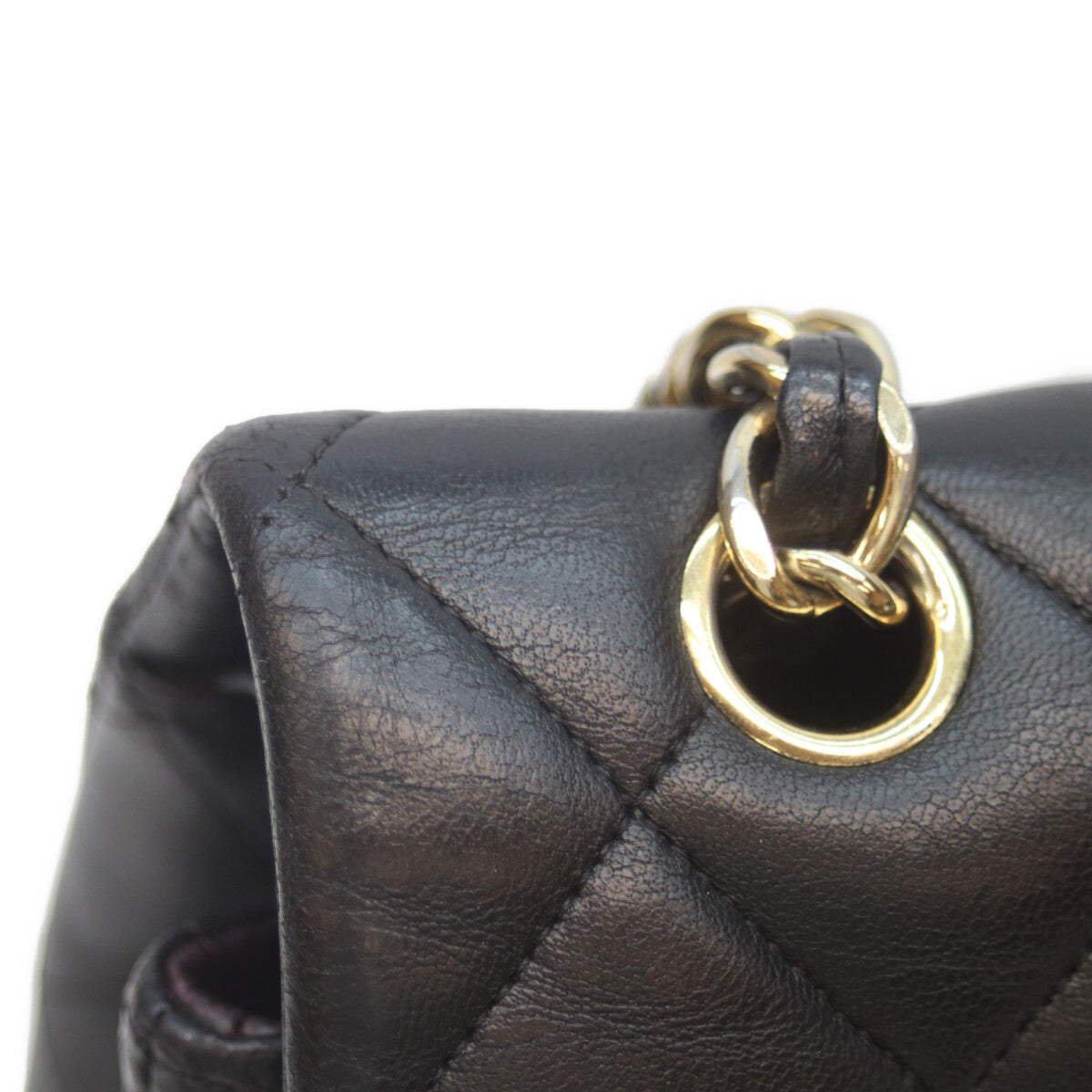 CHANEL シャネル 19番 A58601 黒 ﾗﾑ G金具 Wﾌﾗｯﾌﾟ ﾃﾞｶﾏﾄﾗｯｾﾏｷｼ34 ショルダーバッグ