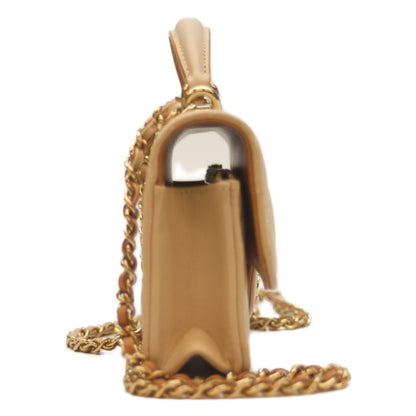 CHANEL シャネル 22SS AP3226 ﾊﾞｲｶﾗｰﾍﾞｰｼﾞｭ ﾗﾑ G金具 ﾄｯﾌﾟﾊﾝﾄﾞﾙ ﾁｪｰﾝｸﾗｯﾁｼｮﾙﾀﾞｰ ショルダーバッグ