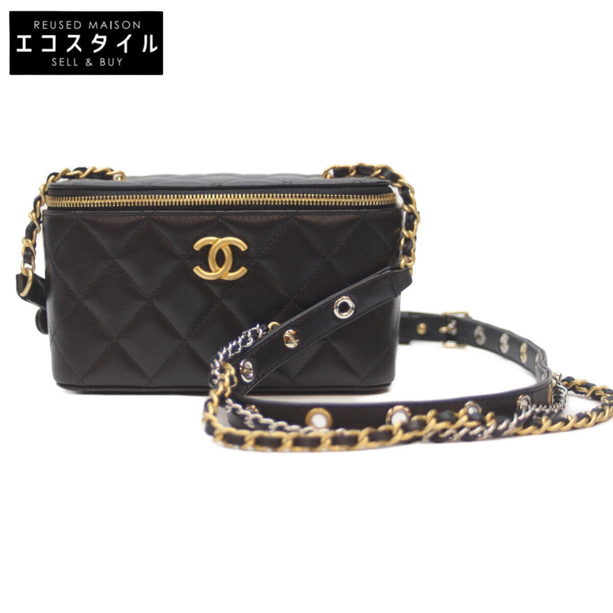 CHANEL シャネル 31番 AP2550 黒 G金具 ﾗﾑ ﾍﾞﾙﾄｼｮﾙﾀﾞｰ 2WAYﾊﾞﾆﾃｨ ショルダーバッグ