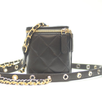 CHANEL シャネル 31番 AP2550 黒 G金具 ﾗﾑ ﾍﾞﾙﾄｼｮﾙﾀﾞｰ 2WAYﾊﾞﾆﾃｨ ショルダーバッグ