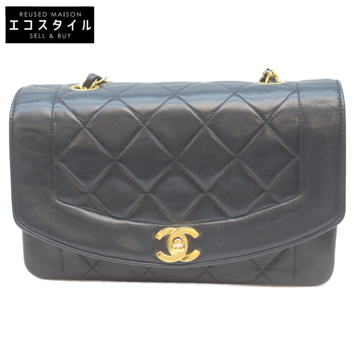 CHANEL シャネル 2番 A01164 Dﾈｲﾋﾞｰ ﾗﾑ ﾀﾞｲｱﾅ22 ﾁｪｰﾝｼｮﾙﾀﾞｰ ショルダーバッグ