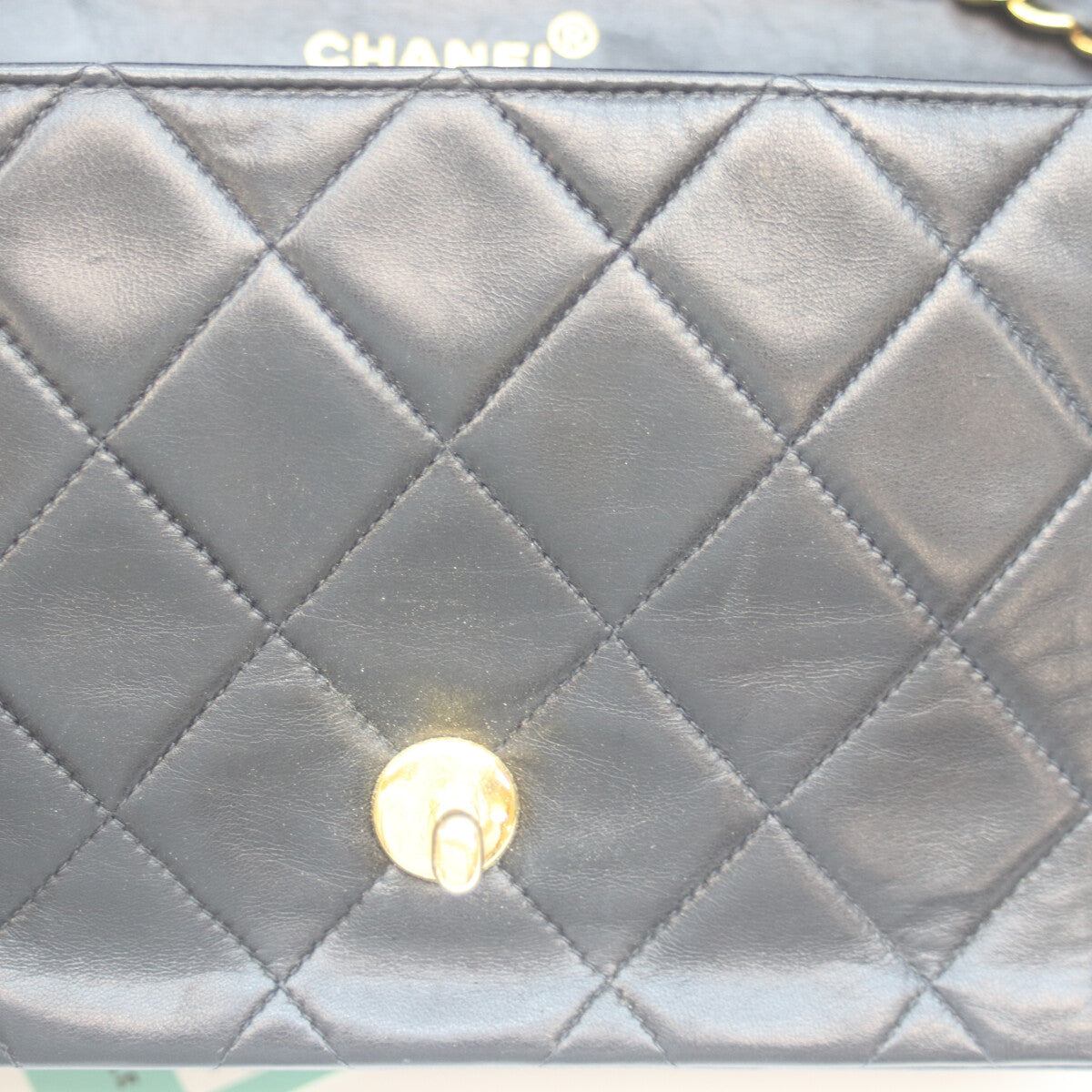 CHANEL シャネル 2番 A01164 Dﾈｲﾋﾞｰ ﾗﾑ ﾀﾞｲｱﾅ22 ﾁｪｰﾝｼｮﾙﾀﾞｰ ショルダーバッグ
