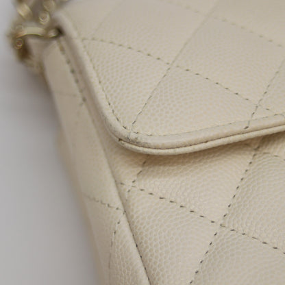 CHANEL シャネル 23番 A69900 ﾗｲﾄﾍﾞｰｼﾞｭ ｷｬﾋﾞｱ G金具 ﾐﾆﾏﾄﾗｯｾ20 ﾁｪｰﾝｼｮﾙﾀﾞｰ ショルダーバッグ