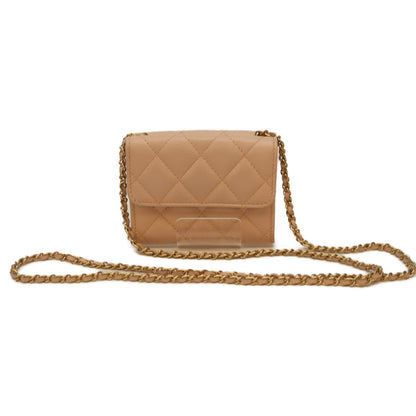 CHANEL シャネル 30番 ﾋﾟﾝｸ ｷｬﾋﾞｱ G金具 ﾁｪｰﾝﾐﾆｳｫﾚｯﾄ ショルダーバッグ