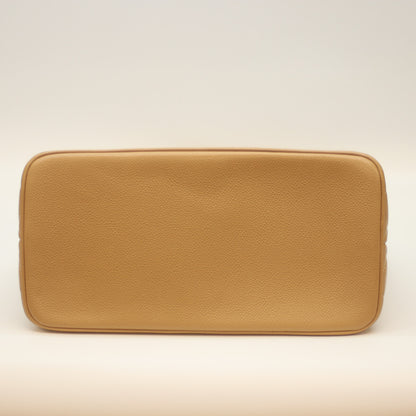 CHANEL シャネル 7番 ﾍﾞｰｼﾞｭ ｷｬﾋﾞｱ G金具 復刻ﾄｰﾄ トートバッグ