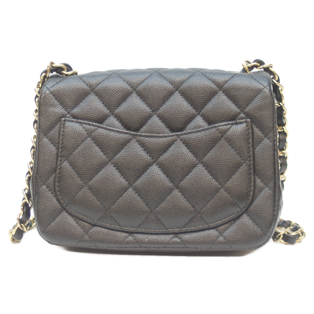 CHANEL シャネル A35200 24番 黒 ｷｬﾋﾞｱ G金具 ﾐﾆﾏﾄﾗｯｾ17 ショルダーバッグ