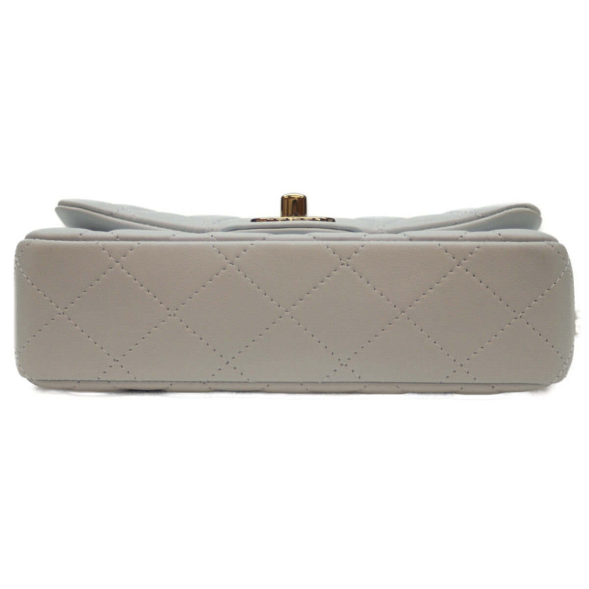 CHANEL シャネル 24AW AS5219 ﾗｲﾄﾌﾞﾙｰ ﾗﾑ ﾏﾄﾗｯｾ18 ﾐﾆﾌﾗｯﾌﾟﾁｪｰﾝｼｮﾙﾀﾞｰ ショルダーバッグ