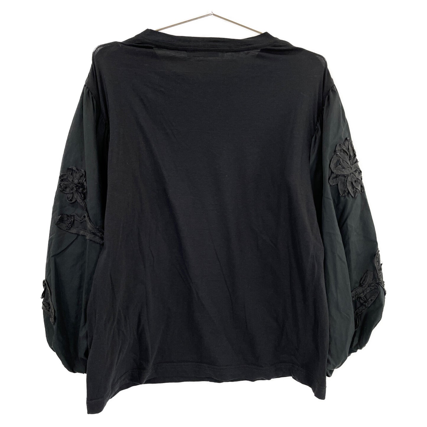 Cecilie Bahnsen セシリー バンセン フラワーバルーンスリーブ カットソー/ トップス UK8