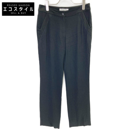 Christian Dior クリスチャンディオール 4A12044130 黒 ｱｾﾃｰﾄﾊﾟﾝﾂ ボトムス 36