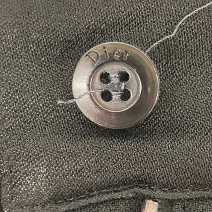 Christian Dior クリスチャンディオール 4A12044130 黒 ｱｾﾃｰﾄﾊﾟﾝﾂ ボトムス 36