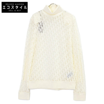 Dior HOMME ディオールオム 【国内正規】143J640A0732 オブリーク ガーゼニット トップス XL
