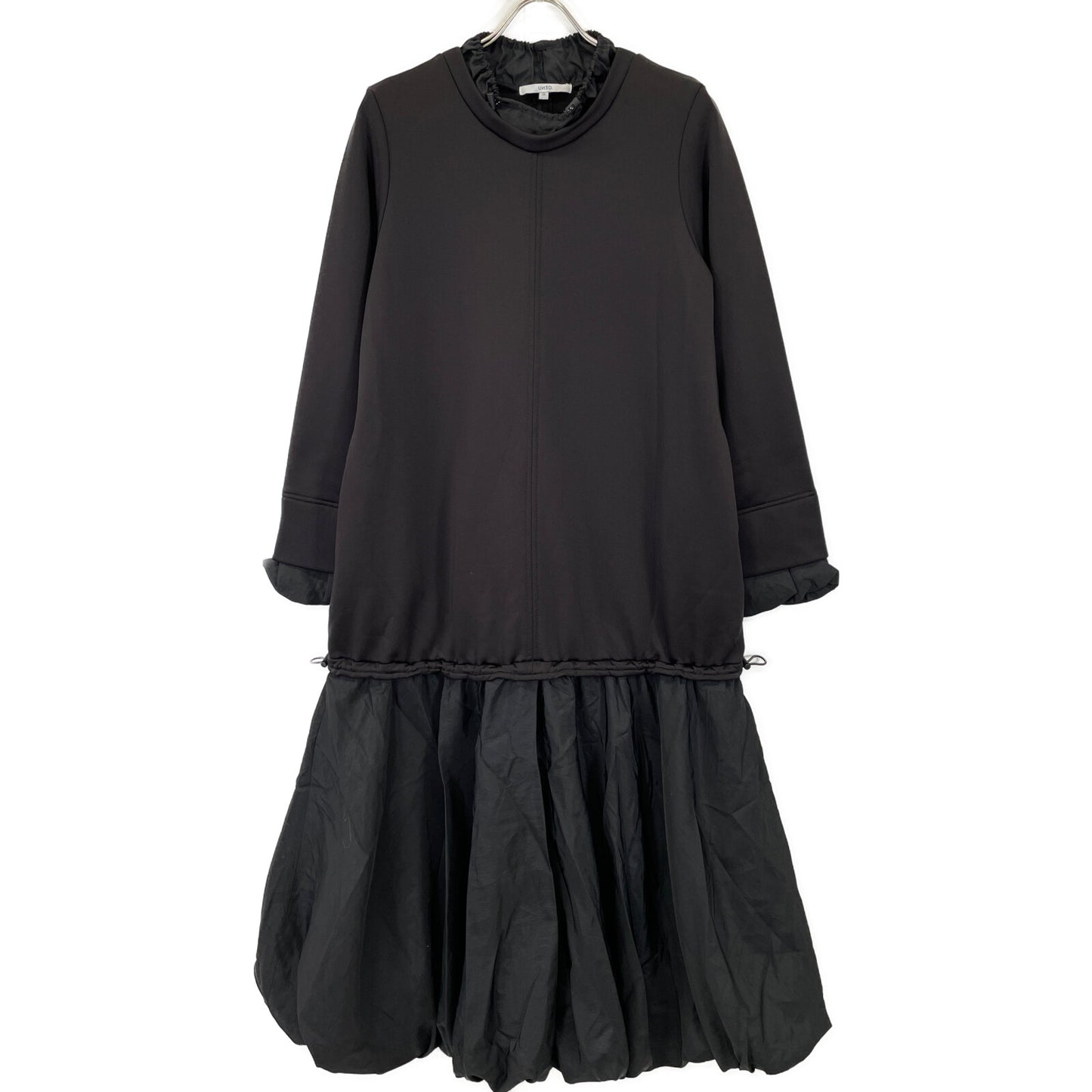 UN3D アンスリード 【美品/22年製】522250303301 ドローストリングバルーン ワンピース 36